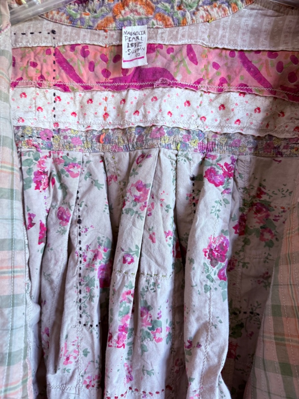 Magnolia Pearl Rare Reversible Patchwork
Baishan Overshirt Jacket Violet Gueliz - Picture 4 of 14